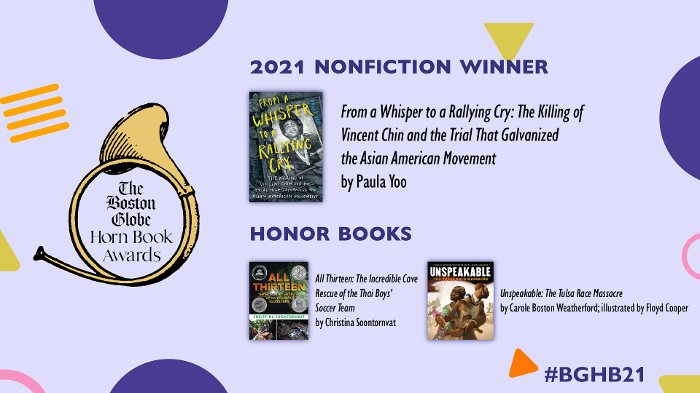 2021 BGHB Nonfiction Award winners extras