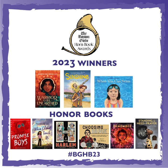 Presenting the 2023 Boston Globe–Horn Book Award winners