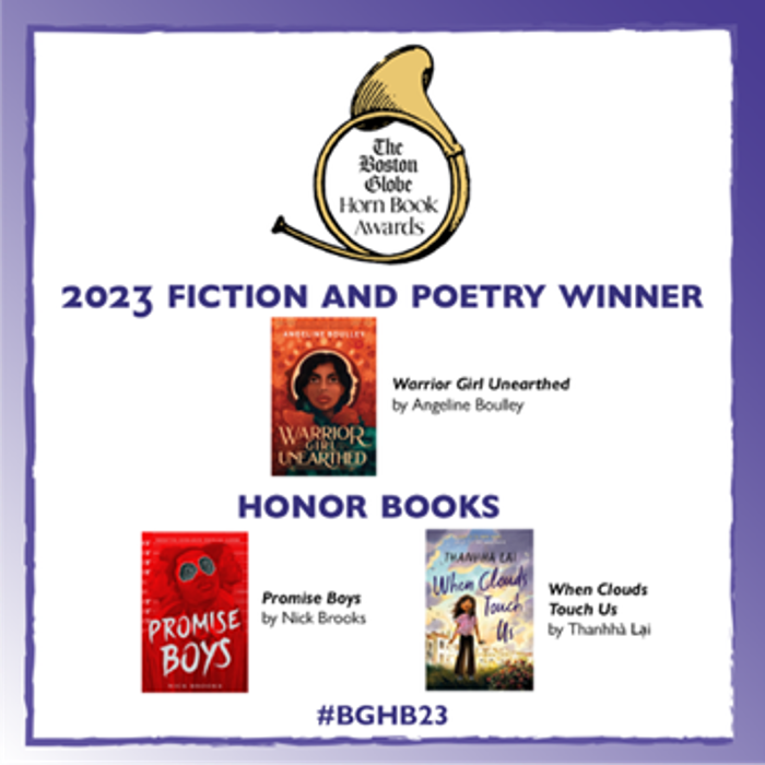 The Horn Book Reviews of the 2023 Boston GlobeHorn Book Fiction and