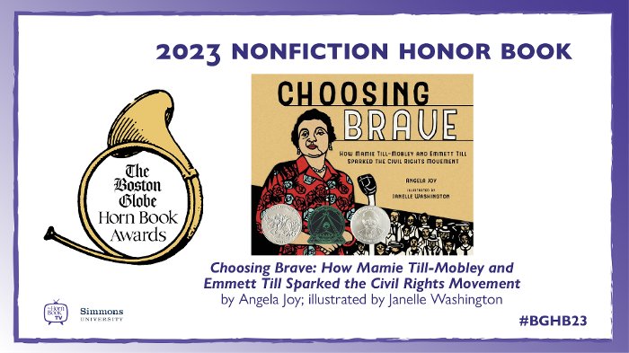 Choosing Brave: Angela Joy's 2023 BGHB Nonfiction Honor Speech
