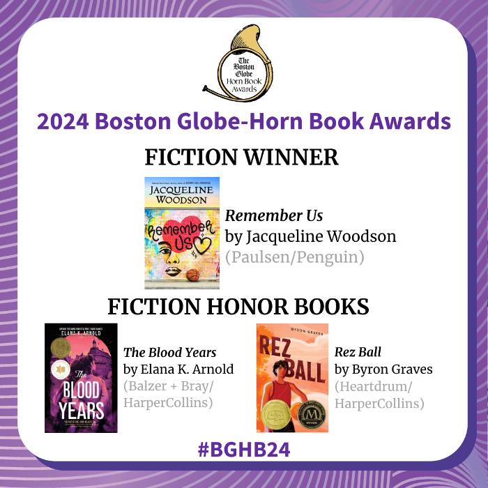 The Horn Book Reviews of the 2024 Boston GlobeHorn Book Fiction