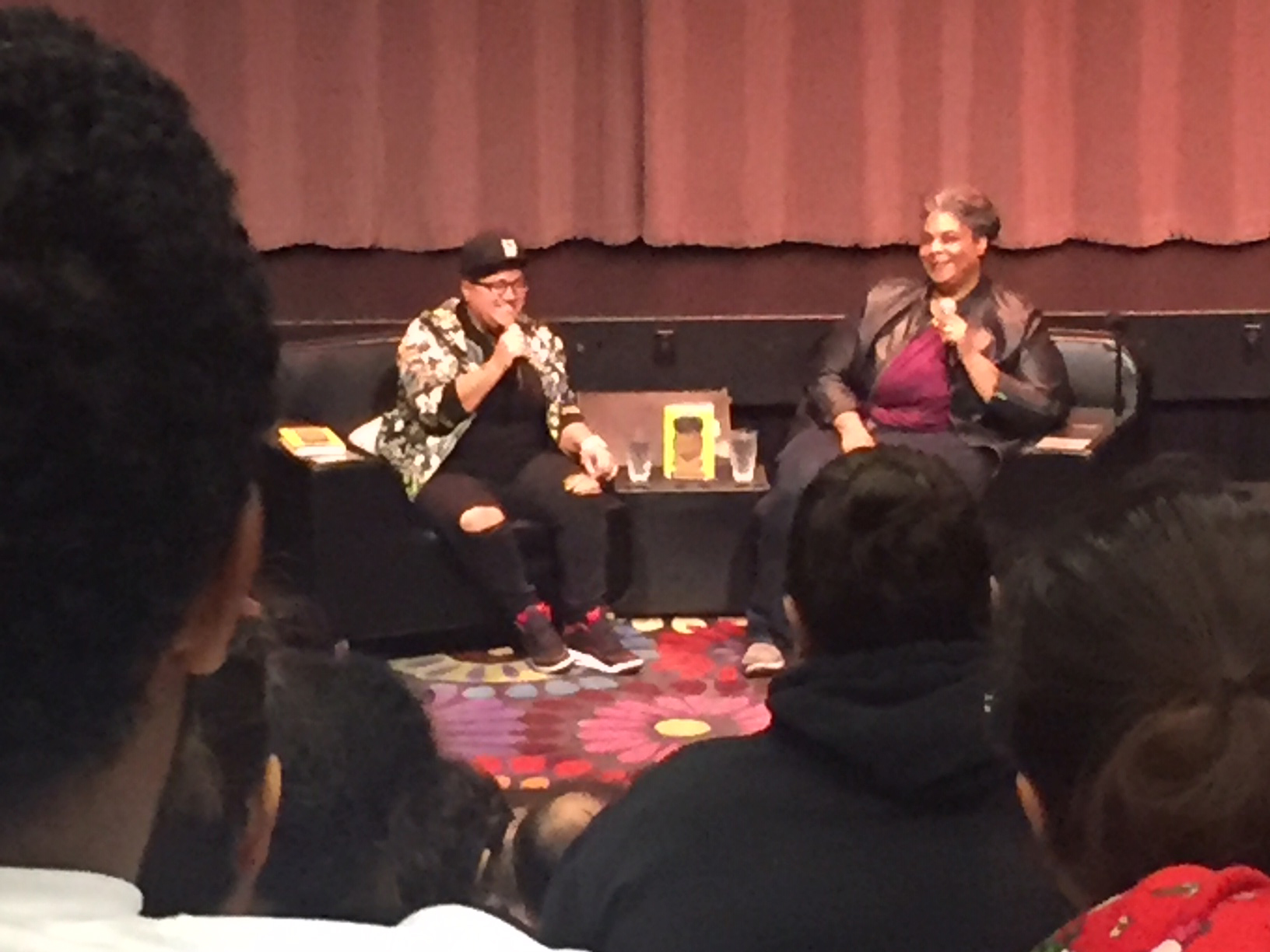 Gabby Rivera and Roxane Gay at CRLS